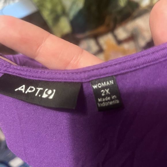 Apt 9 sleeveless blouse - Picture 2 of 3